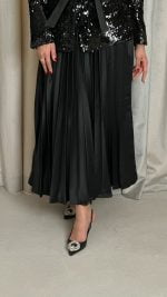 ⁦جاكيت ترترمع تنورة بلسيه⁩ - الصورة ⁦4⁩