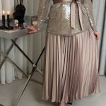 جاكيت ترترمع تنورة بلسيه